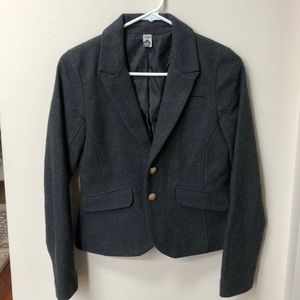 Gray blazer
